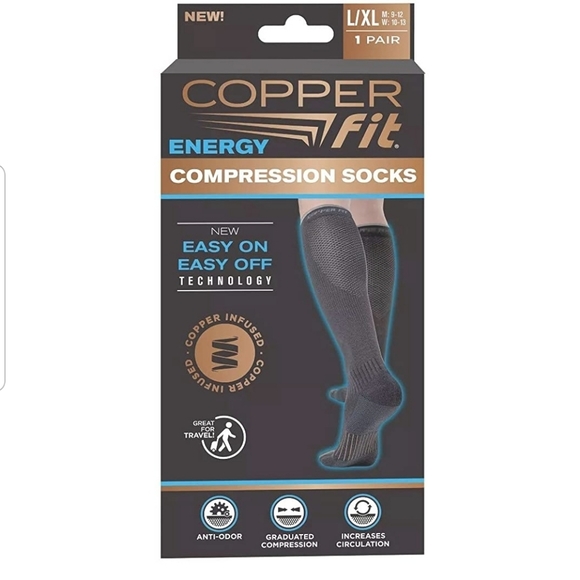 copper fit Underwear & Socks Copper Fit Unisex Knee High Energy